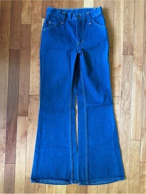Vintage Deadstock Late 70’s / 80’s GWG Mid-Rise Flared Jeans
